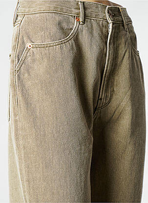 Jeans coupe droite vert BELLEROSE femme