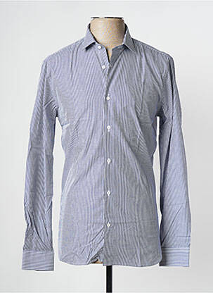 Chemise manches longues bleu ATELIER PRIVÉ homme