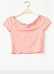 T-shirt rose ONLY pour fille seconde vue