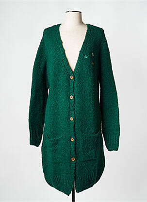 Gilet manches longues vert BOBO CHOSES pour femme