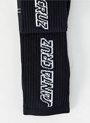 Chaussettes noir SANTA CRUZ pour homme seconde vue