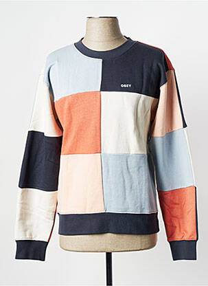 Sweat-shirt bleu OBEY femme