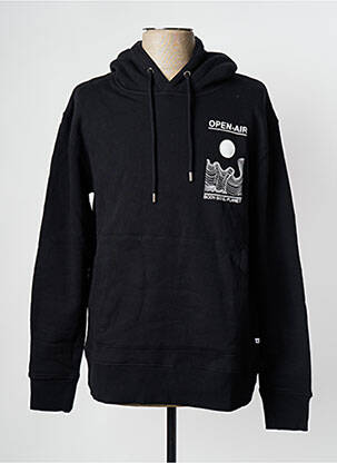 Sweat-shirt noir MINIMUM homme