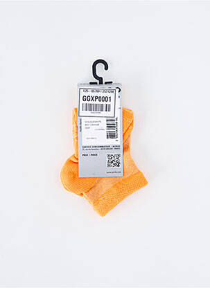 Chaussettes orange ACHILE enfant