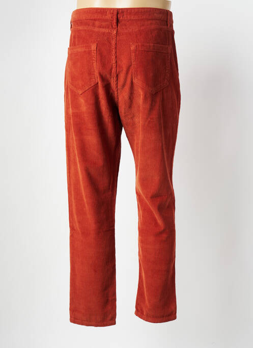 Pantalon droit orange OLOW pour homme