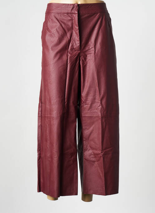 Pantalon large rouge MAT FASHION pour femme