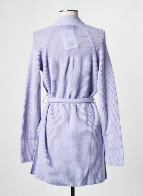 Gilet manches longues violet THEORY femme