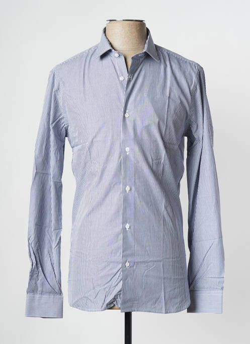 Chemise manches longues bleu ATELIER PRIVÉ pour homme