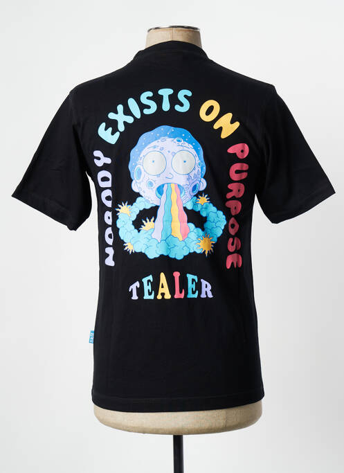 T-shirt noir TEALER pour homme