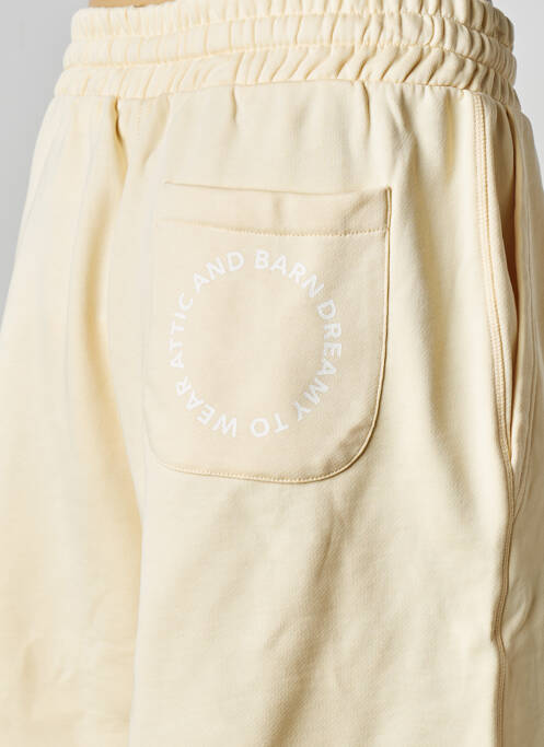 Short jaune ATTIC AND BARN femme