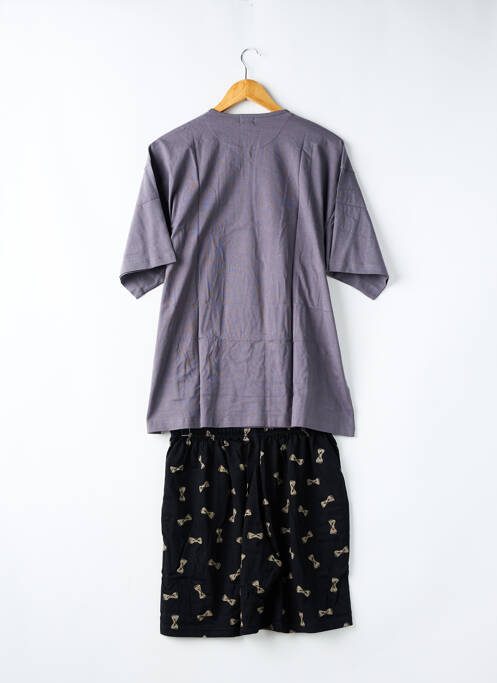 Pyjashort gris ACHILE pour homme