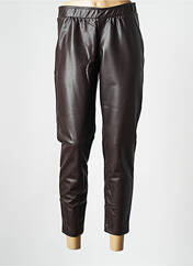 Pantalon slim marron MAT FASHION pour femme seconde vue