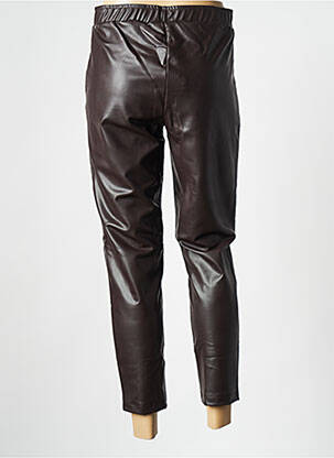 Pantalon slim marron MAT FASHION femme