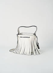 Sac blanc KARL LAGERFELD pour femme seconde vue