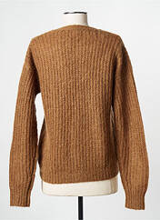 Gilet manches longues marron HARTFORD pour femme seconde vue