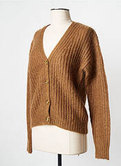 Gilet manches longues marron HARTFORD pour femme seconde vue