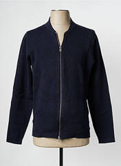 Gilet manches longues bleu SELECTED pour homme seconde vue