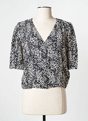 Blouse bleu GRACE & MILA femme