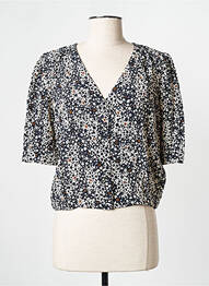 Blouse bleu GRACE & MILA femme