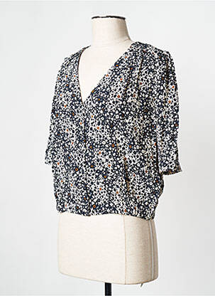 Blouse bleu GRACE & MILA femme