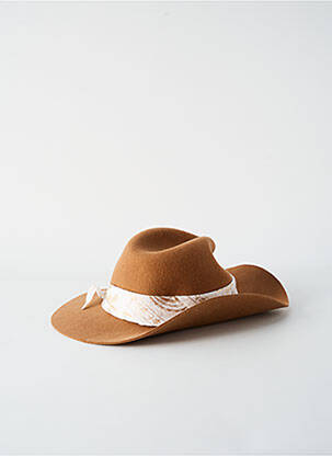 Chapeau marron MARADJI femme