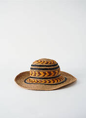 Chapeau marron CAMALYA pour femme seconde vue