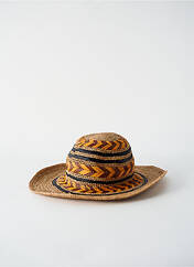 Chapeau marron CAMALYA pour femme seconde vue