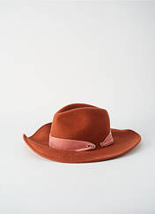 Chapeau marron MARADJI pour femme seconde vue