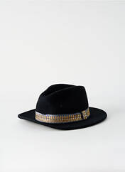 Chapeau noir MARADJI pour femme seconde vue