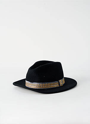 Chapeau noir MARADJI pour femme