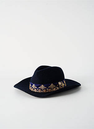 Chapeau bleu MARADJI femme