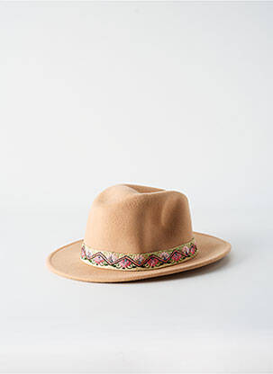 Chapeau beige MARADJI femme