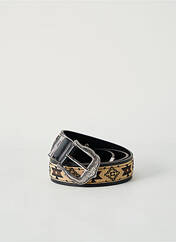 Ceinture noir WILD pour femme seconde vue