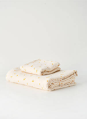 Parure de lit jaune GABRIELLE PARIS pour enfant