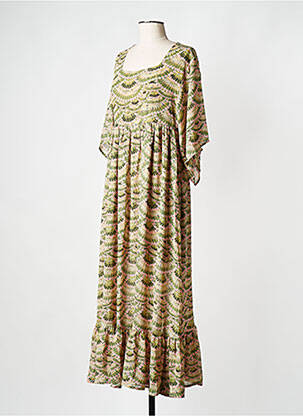 Robe longue kaki MOLLY BRACKEN femme