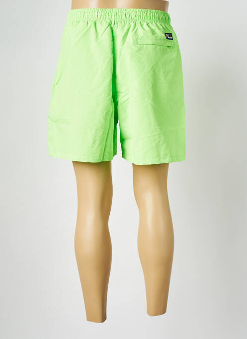 Short de bain vert SUPERDRY pour homme