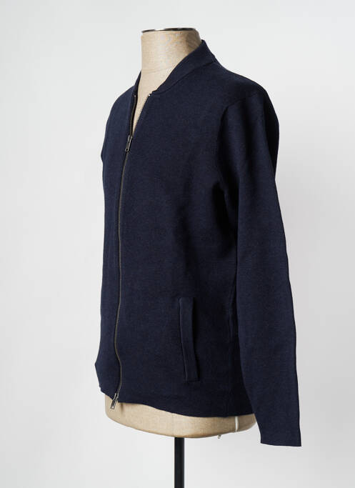Gilet manches longues bleu SELECTED homme