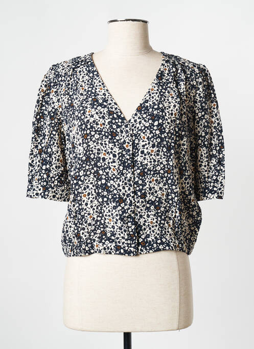 Blouse bleu GRACE & MILA pour femme