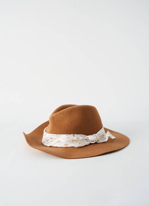 Chapeau marron MARADJI pour femme