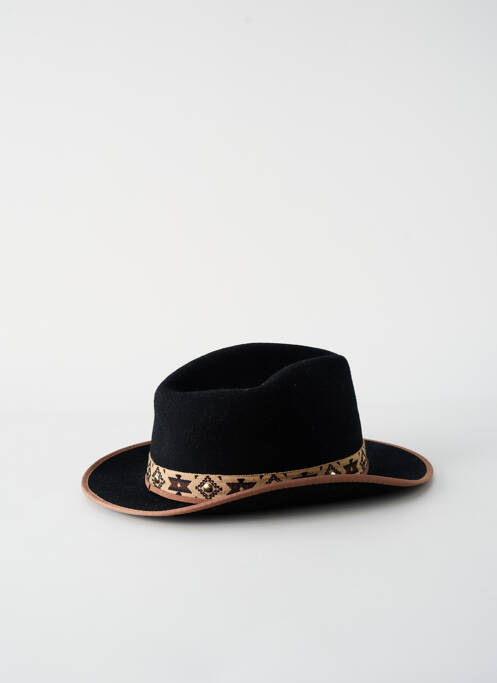 Chapeau noir WILD pour femme