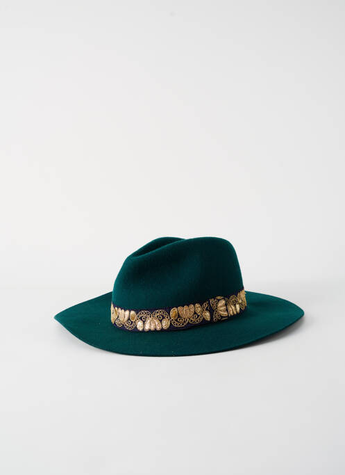 Chapeau vert MARADJI pour femme