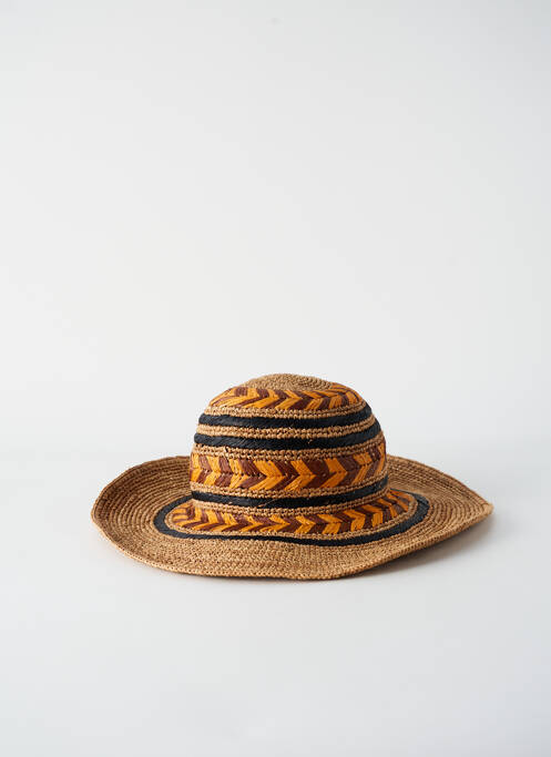 Chapeau marron CAMALYA pour femme