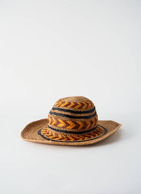 Chapeau marron CAMALYA femme
