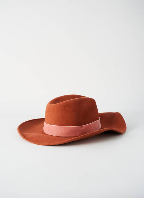 Chapeau marron MARADJI pour femme