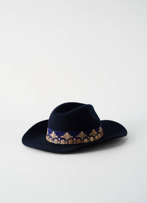 Chapeau bleu MARADJI pour femme
