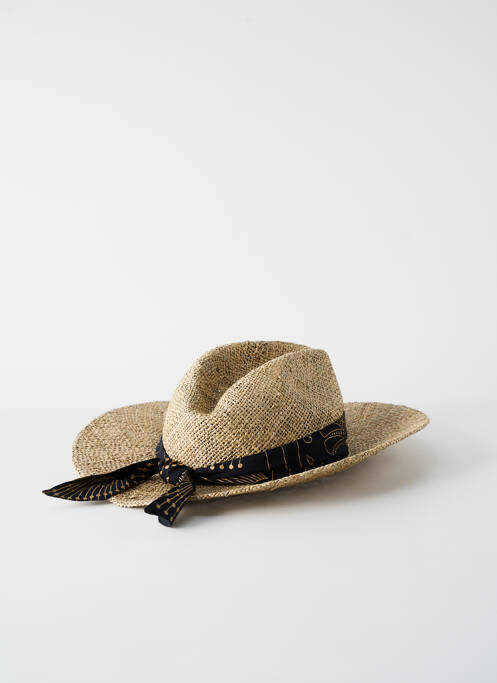 Chapeau noir MARADJI pour femme