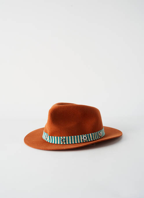Chapeau marron WILD pour femme