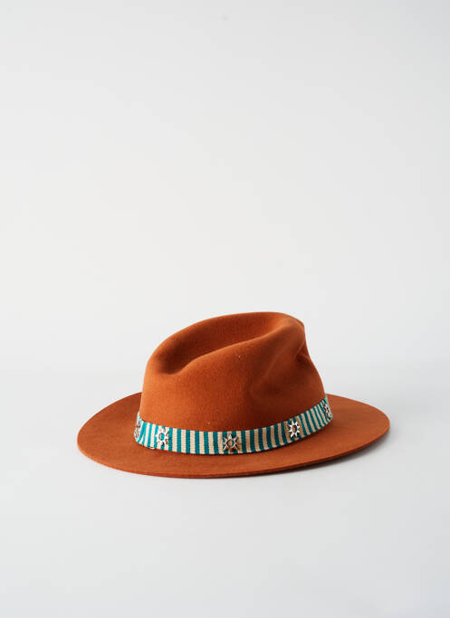 Chapeau marron WILD pour femme