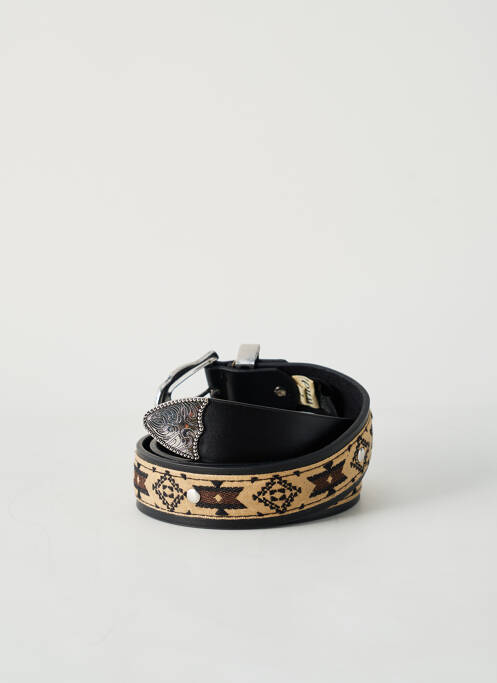 Ceinture noir WILD pour femme