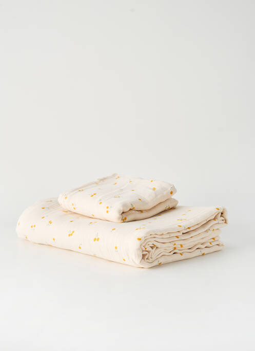 Parure de lit jaune GABRIELLE PARIS pour enfant